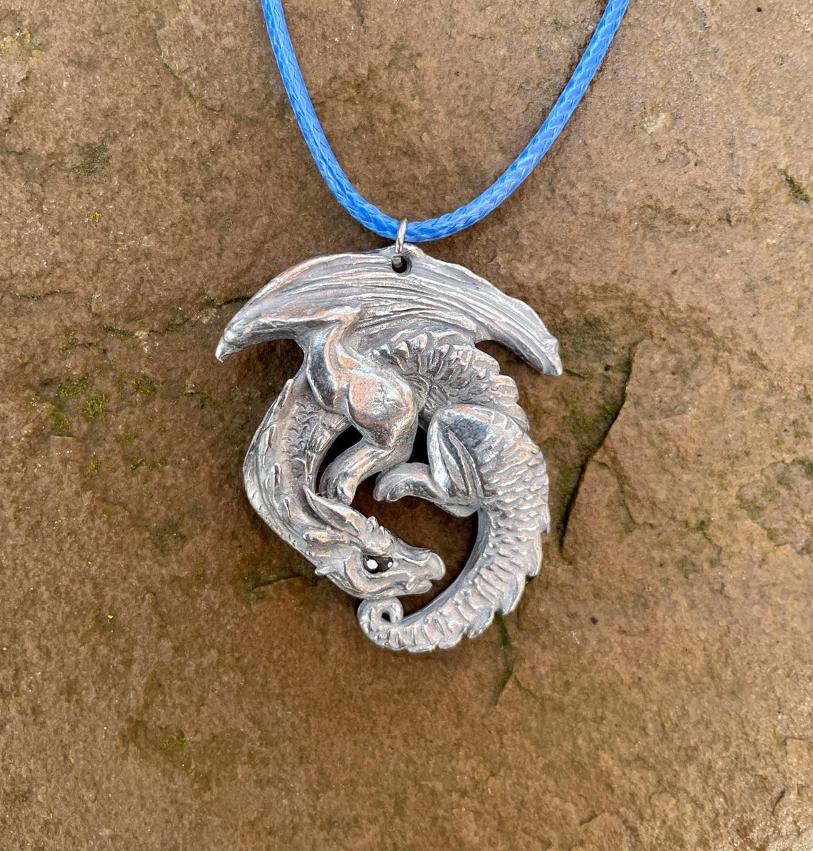 Pewter Dragon Charms