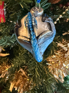 Magic Blue Dragon Bauble