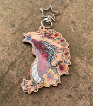 Load image into Gallery viewer, Butterfly Dragon Printed Wooden Charm