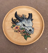 Load image into Gallery viewer, Dragon Skull Hand painted Trinket Dish